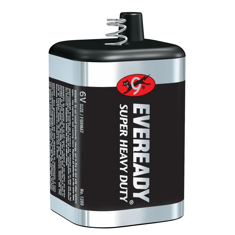 6-volt Zinc Carbon Lantern Battery 1 Pk Bulk