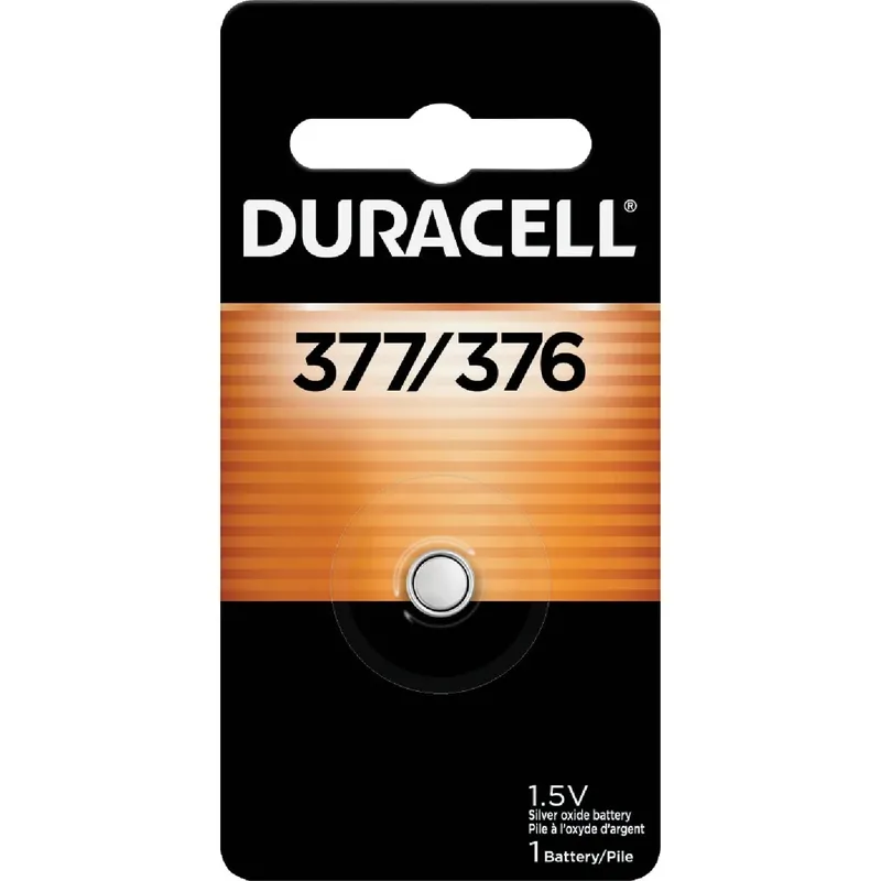Silver Oxide 376/377 1.5 V 28 Mah Electronic/watch Battery 1 Pk