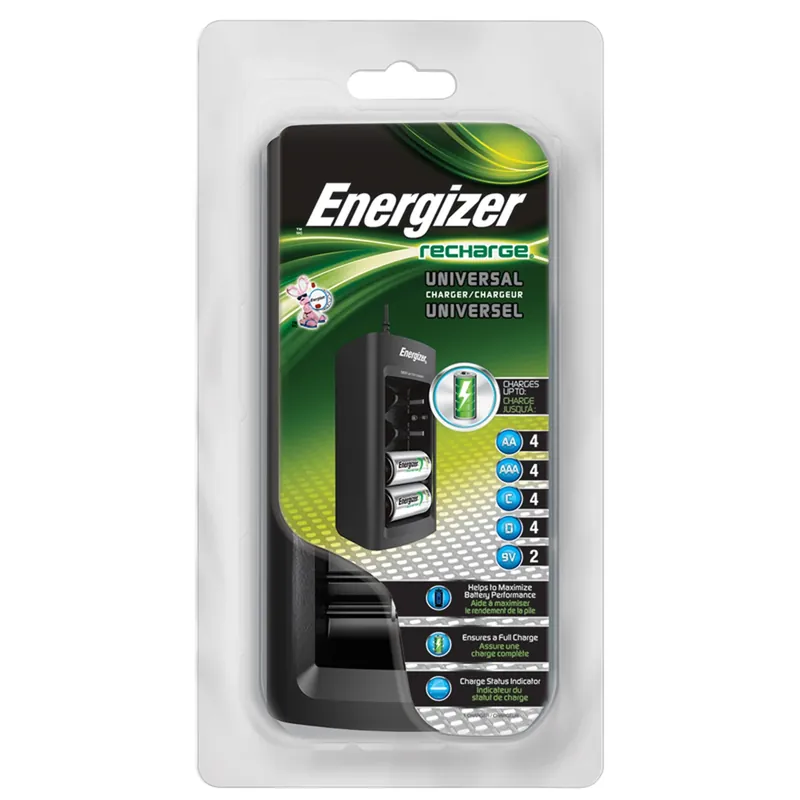 Recharge 4 Battery Black Universal Battery Charger