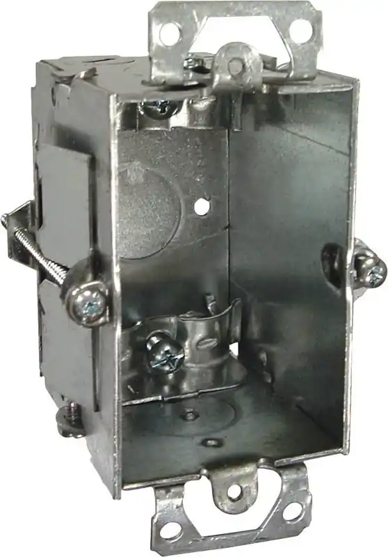 Steel Old Work Switch Box, 3 X 2-1/2 In. Deep
