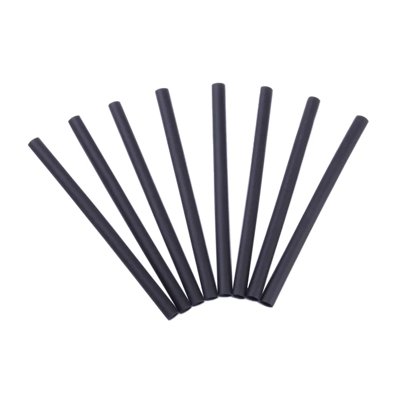 3/16 In. D Heat Shrink Tubing Black 8 Pk