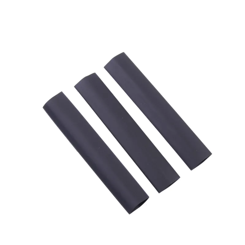 1/2 In. D Heat Shrink Tubing Black 3 Pk