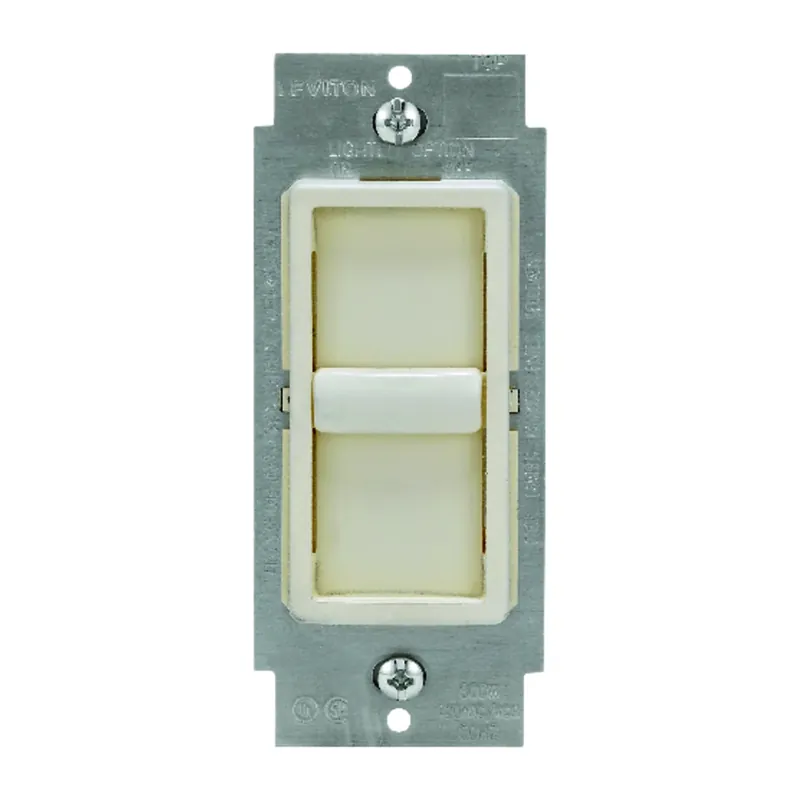 Decora Sureslide Light Almond 600 W Slide Dimmer Switch 1 Pk