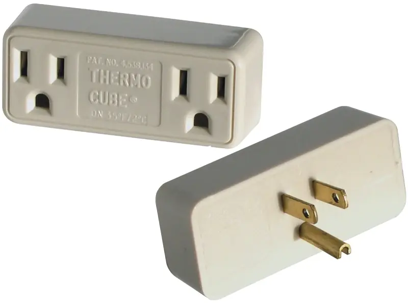 Polarized 2 Outlets Thermostatically Controlled Outlet 1 Pk