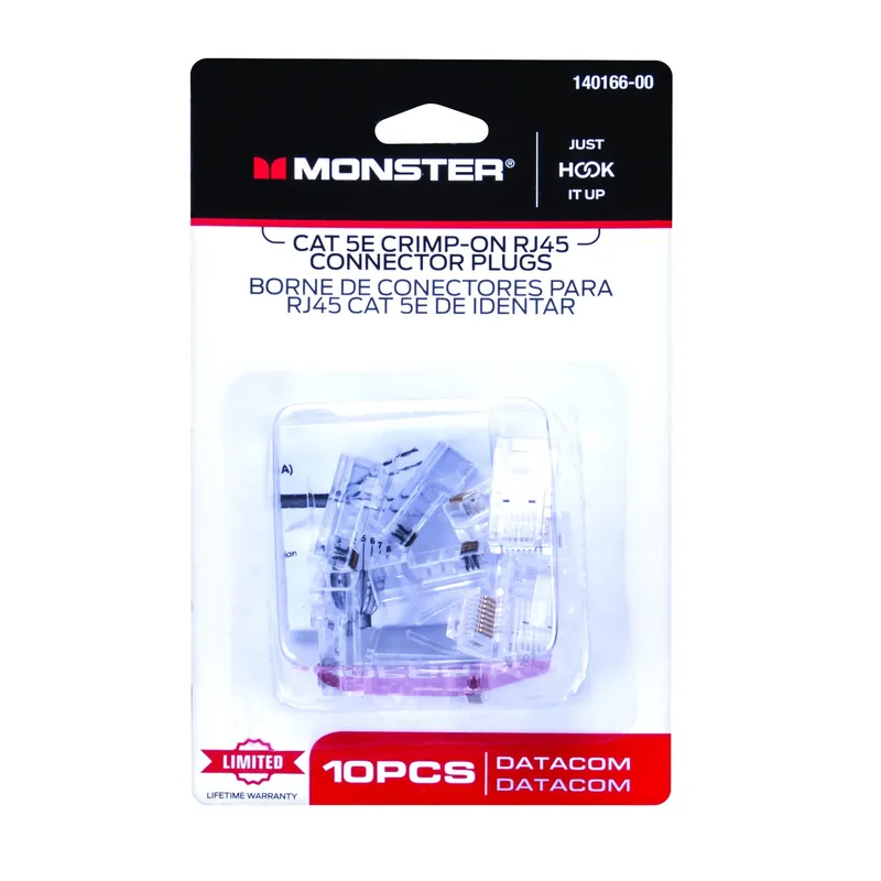 Just Hook It Up Rj-45 Modular Plugs 10 Pk