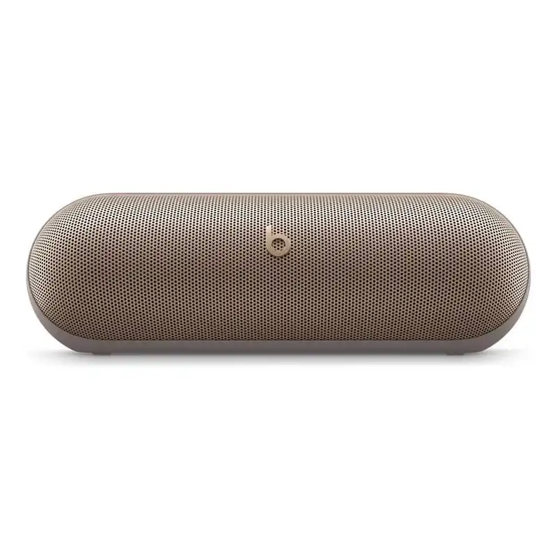 Champagne Gold Pill‑shaped Wireless Bluetooth Speaker – Compact Portable Sound
