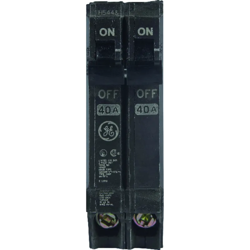 Circuit Breaker, Double Pole, 240-volt, 40-amp