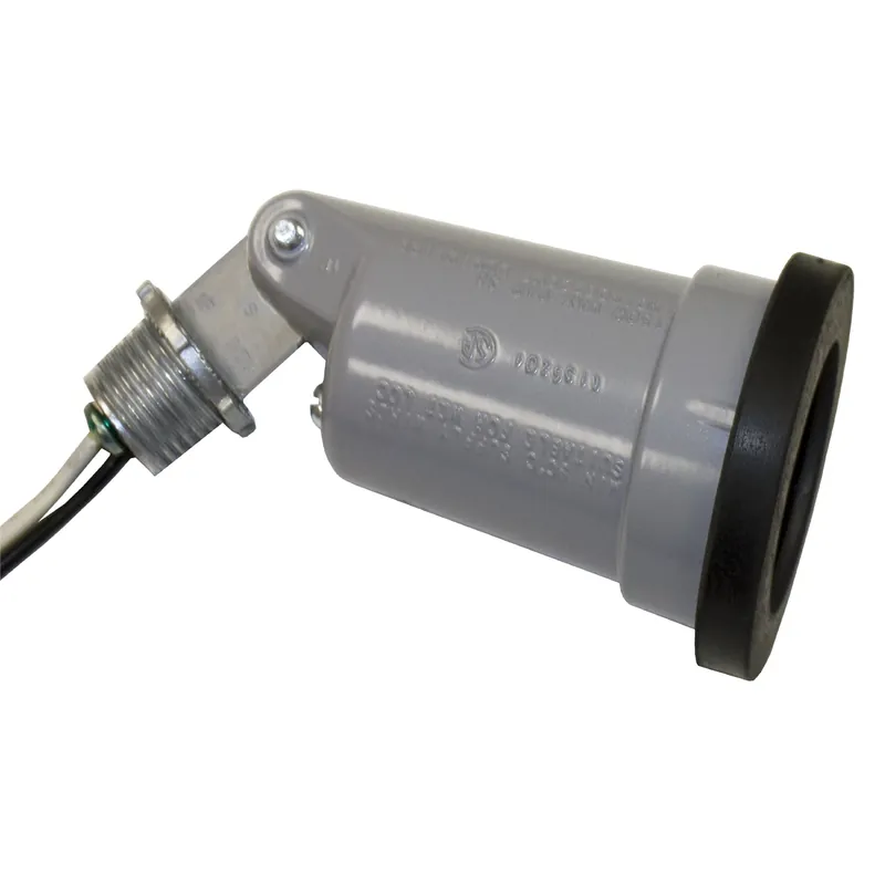 Switch Controlled Gray Lamp Holder Kit Hardwired Par38