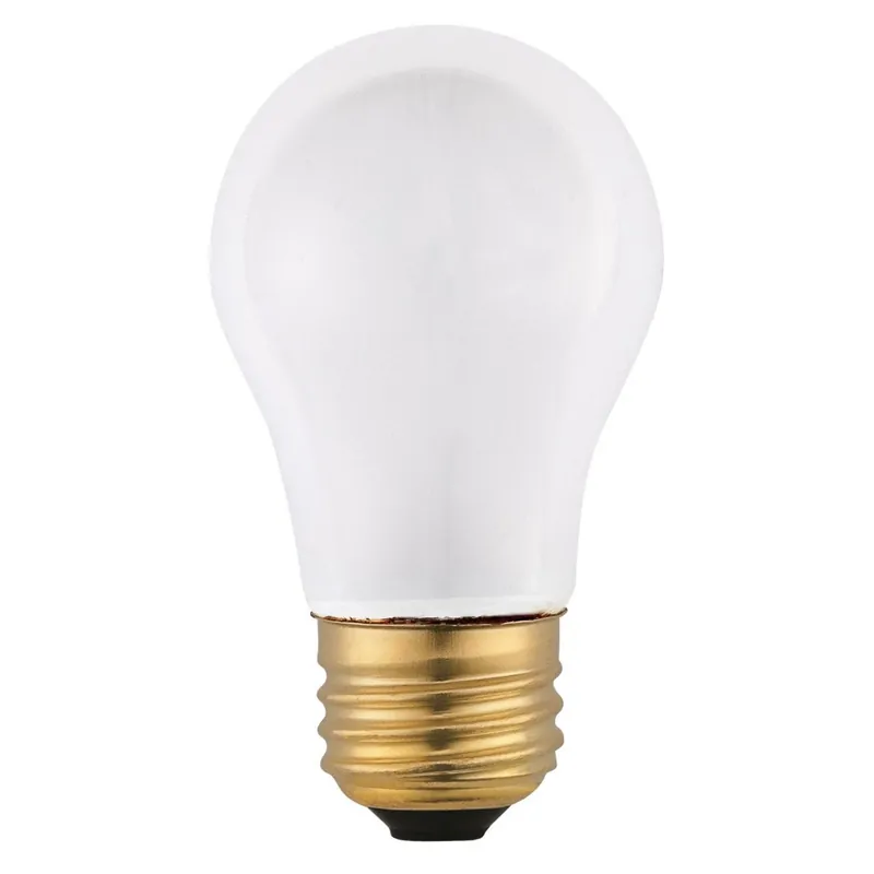 40 W A15 Appliance Incandescent Bulb E26 (medium) White 1 Pk