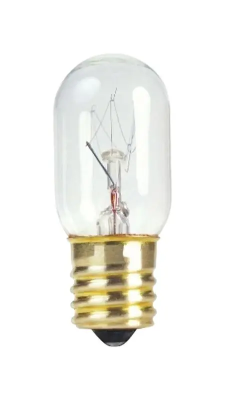 15 W T7 Tubular Incandescent Bulb E17 (intermediate) Warm White 1 Pk
