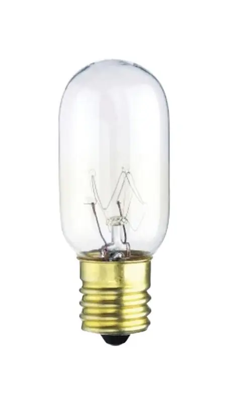 25 W T8 Tubular Incandescent Bulb E17 (intermediate) Warm White 1 Pk