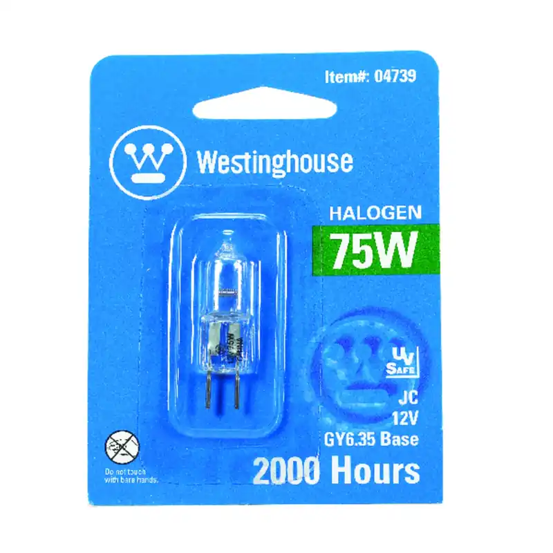 75 W T4 Decorative Halogen Bulb 1,350 Lm White 1 Pk