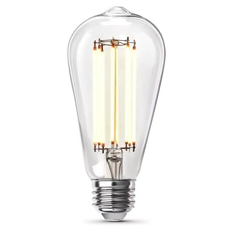 Feit 16.5w St19 Filament Led Bulb – Soft White, Dimmable, 100w Equivalent (2‑pack)