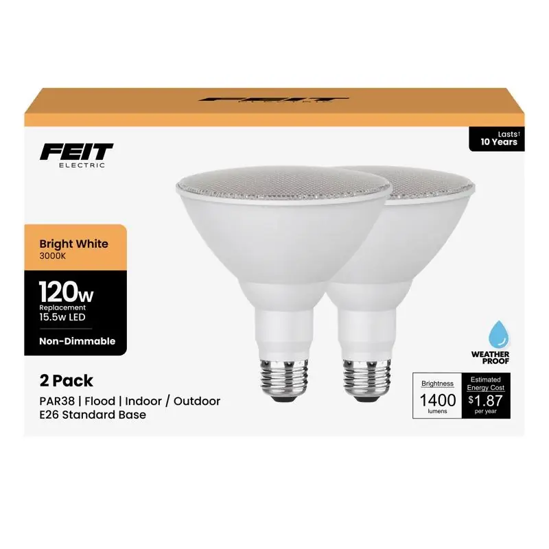 Par38 E26 (medium) Led Bulb Bright White 120 Watt Equivalence 1 Pk