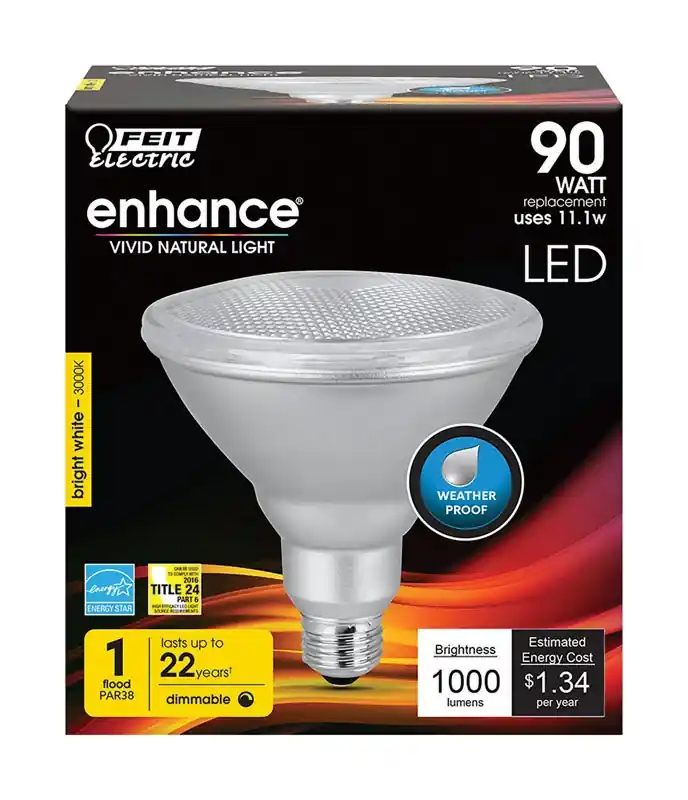 Par38 E26 (medium) Led Bulb Bright White 90 Watt Equivalence 1 Pk