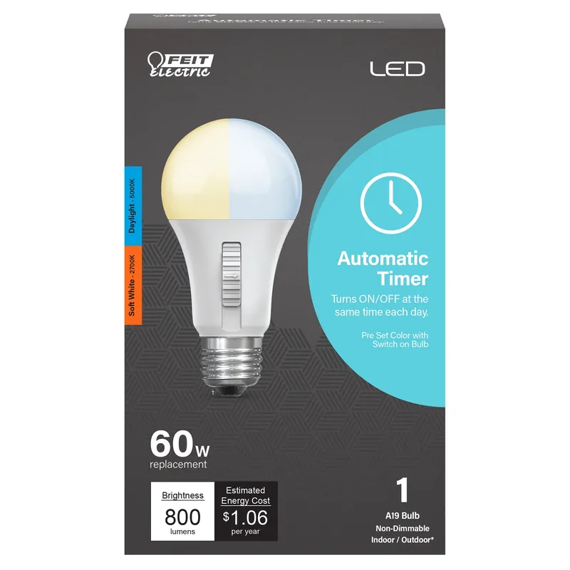 A19 E26 (medium) Led Bulb Soft White 60 Watt Equivalence 1 Pk