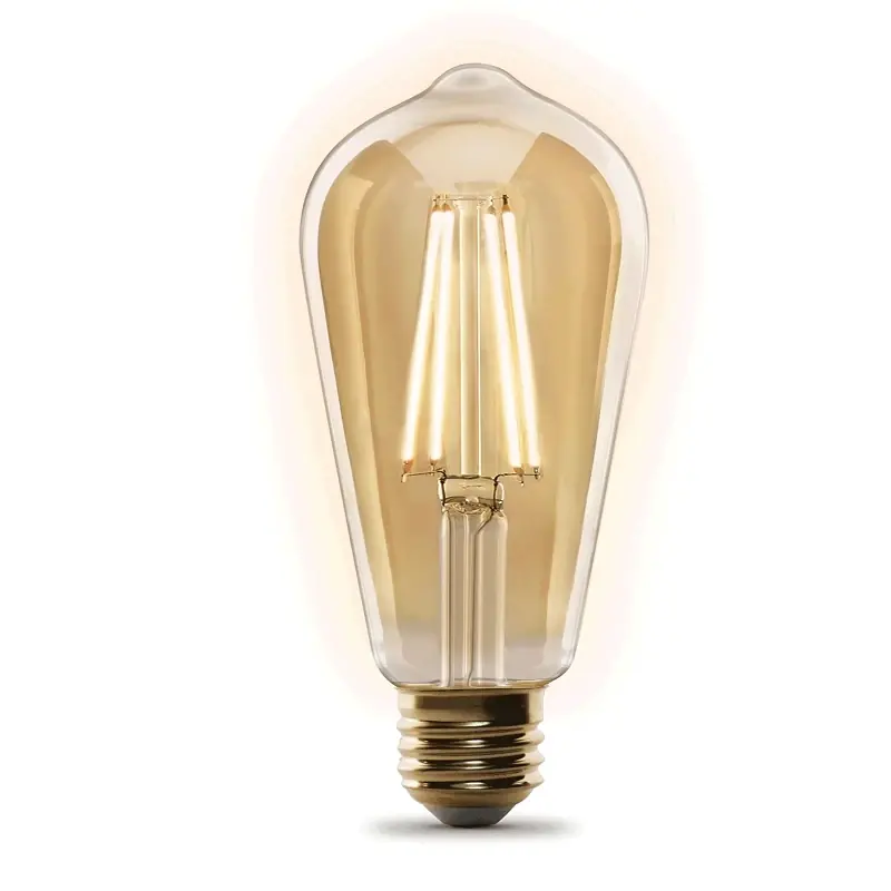Smart Home St19 E26 (medium) Smart-enabled Led Bulb Amber 60 Watt Equivalence 1 Pk