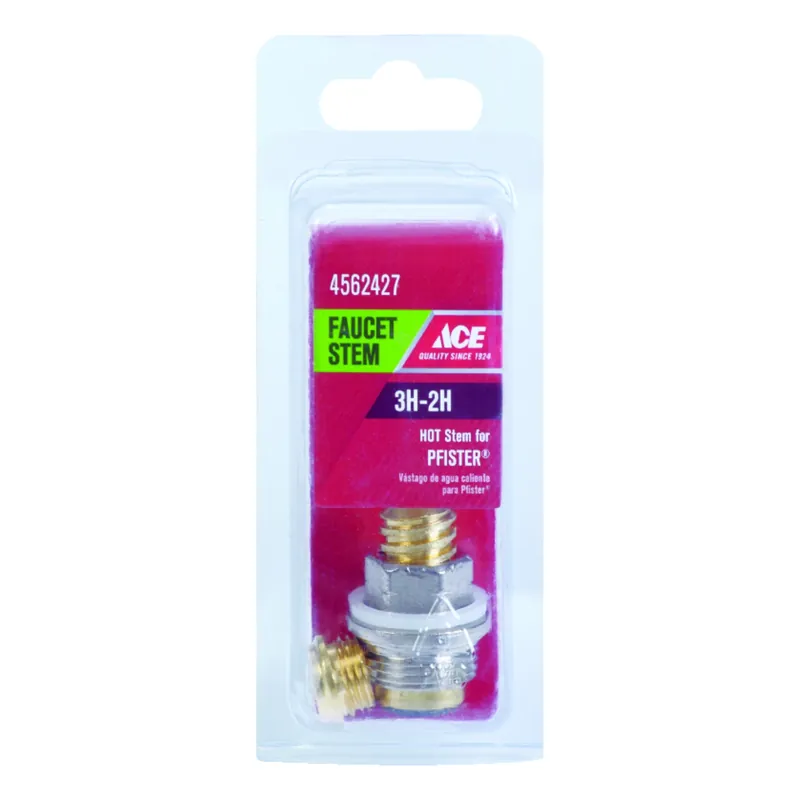 3h-2h Hot Faucet Stem For Price Pfister Faucets - Durable Brass Construction