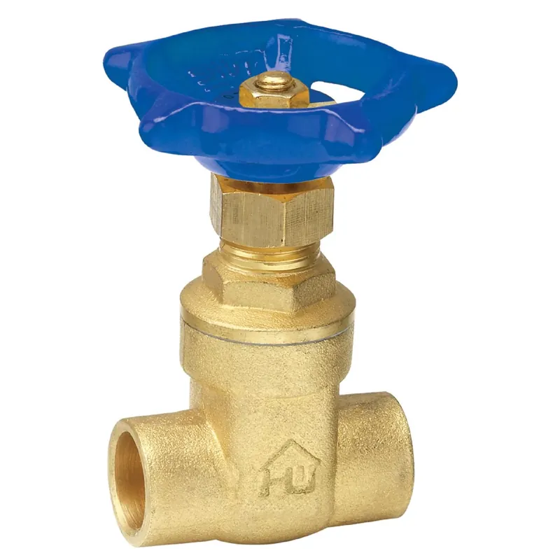 1/2 In. Sweat X 1/2 In. Sweat Brass Stop Valve