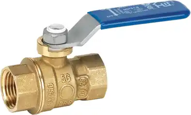 3/8 Inch Lead Free Forged Brass Full Port Ball Valve With Female Pipe Thread