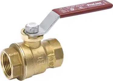 1-inch Brass Female Pipe Thread Full Port Ball Valve - Lead Free, Csa Certified