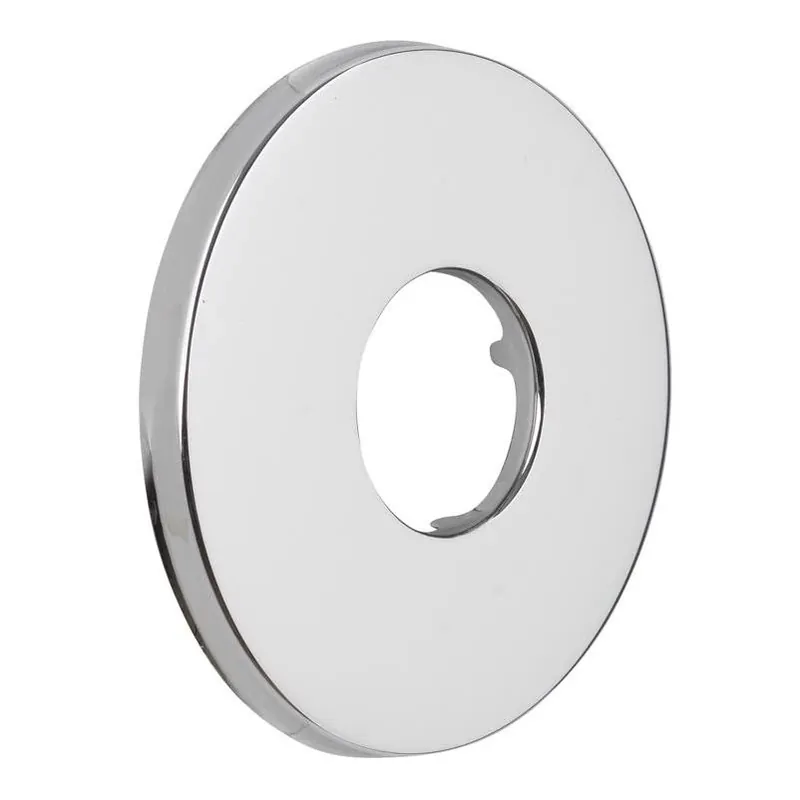 Chrome Stainless Steel Shower Arm Flange – Oakbrook Collection Bathroom Hardware