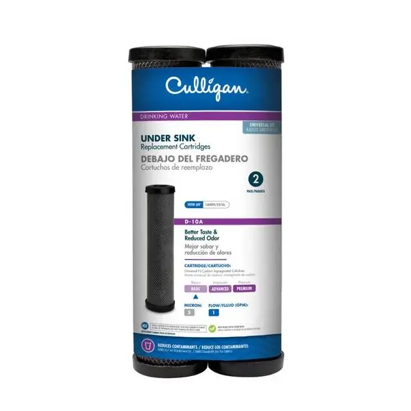 Culligan Under Sink Drinking Water Filter For Culligan Us-600a & Us-600