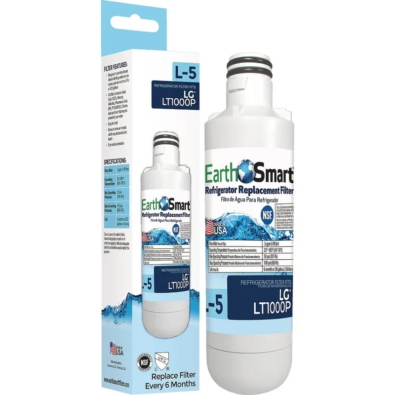 L-5 Refrigerator Filter, Fits Lg Lt1000p
