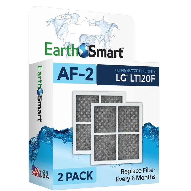 Earthsmart Af-2 Refrigerator Air Filter For Lg Lt120f