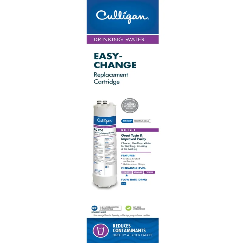 Ez-change Water Filter Replacement Cartridge