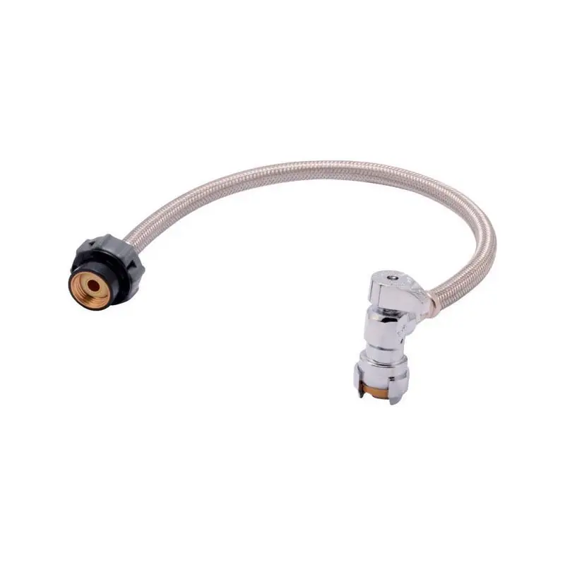 Faucet Connector, Click Seal, 1/2 X 1/2 In.