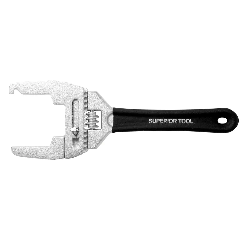 Combination Plumbers Wrench, Adjusts 1 To 3 In.