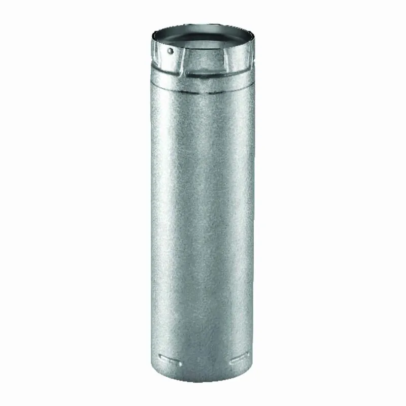 3 In. Diameter X 12 In. Length Stainless Steel Double Wall Stove Pipe