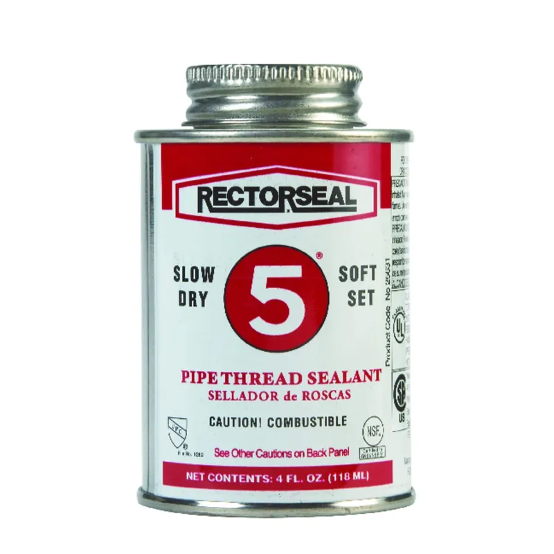  5 Pipe Thread Sealant, 4-oz.