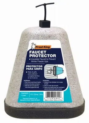 Mp Faucet Protector - Outdoor Faucet Cover, Oval Design For Winter Protection