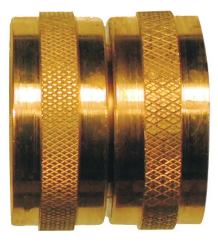 Brass 3/4 In. D X 3/4 In. D Female Swivel Hose Adapter 1 Pk