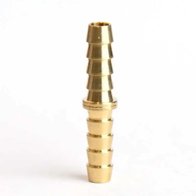 Brass 1/4 In. D X 1/4 In. D Hose Mender 1 Pk
