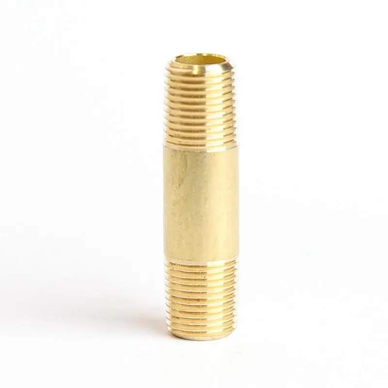 1/8 In. Mpt X 1/8 In. D Mpt Red Brass Nipple 1-1/2 In. Length