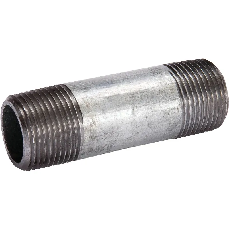 1 In. X 3 In. Welded Steel Galvanized Nipple Pipe Fitting