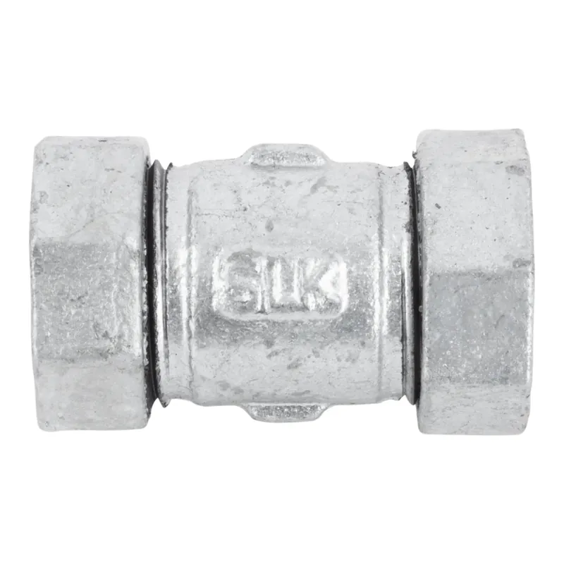 1/2 In. Galvanized Pipe Compression Coupling