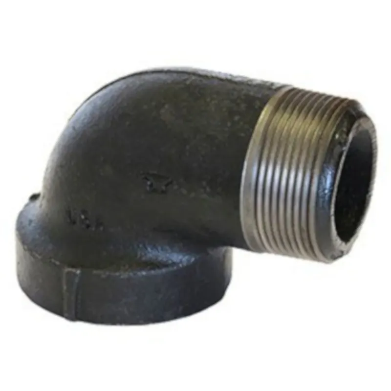90-degree Black Pipe Street Elbow, 1 In.