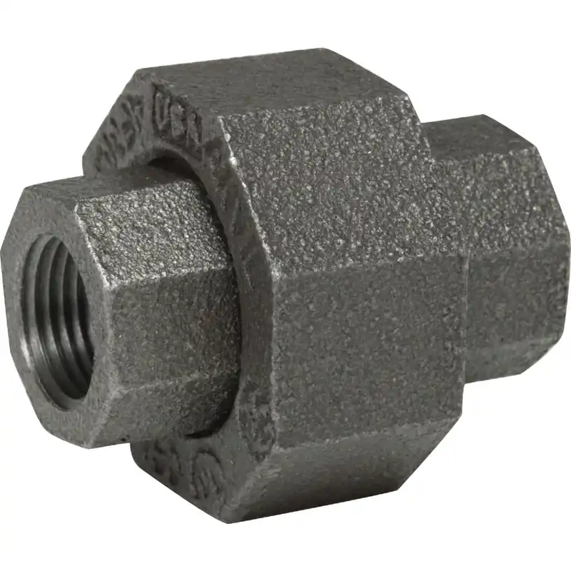 Black Pipe Union, 1 In.