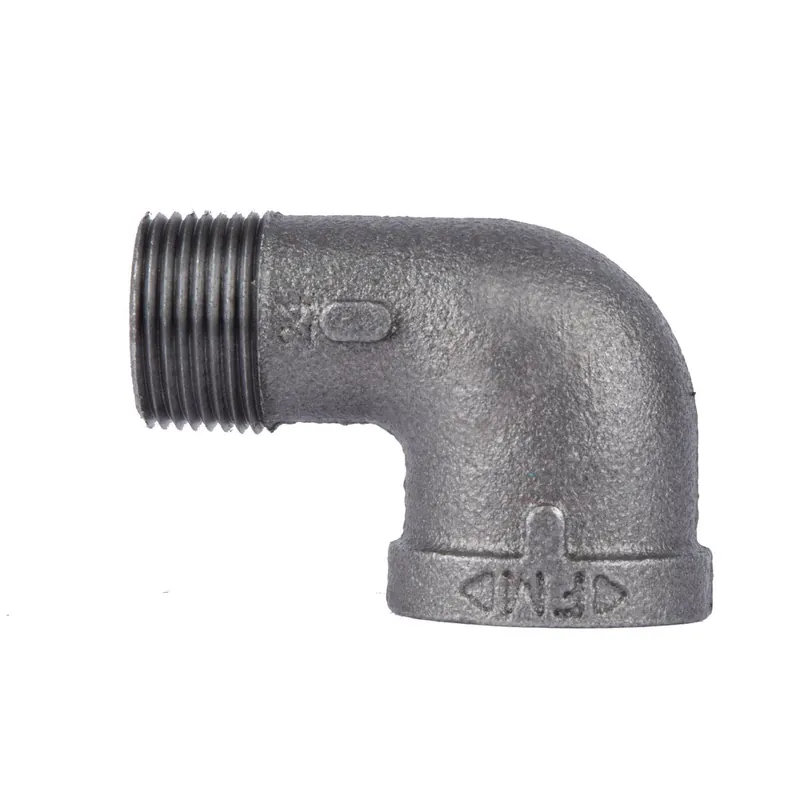 3/8 In. Black Pipe 90 Degree Street Elbow
