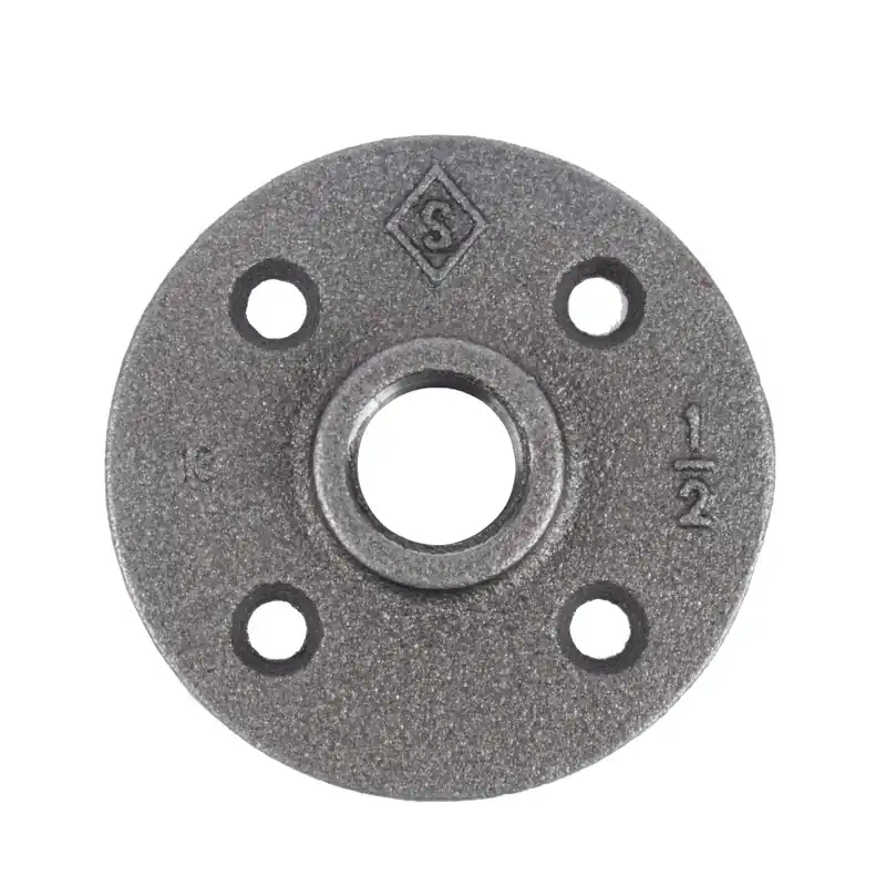1/2 In. Black Pipe Flange