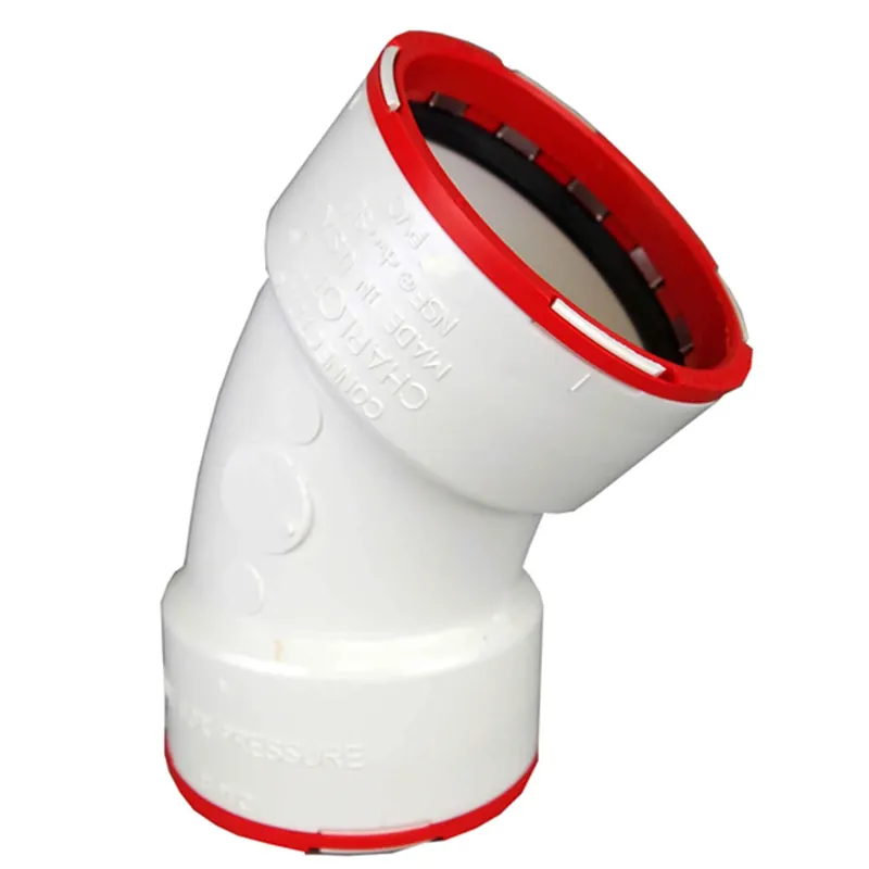 Schedule 40 Dwv Pvc Pipe Fitting, 45-degree Elbow, 3-in.