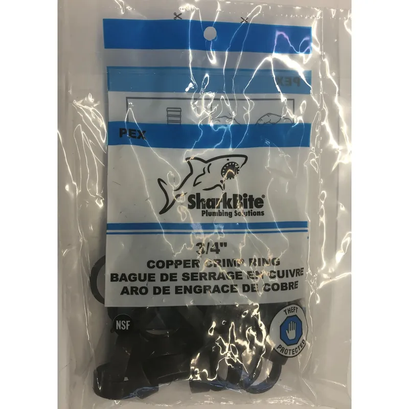 3/4 In. Pex X 3/4 In. D Pex Copper Crimp Ring