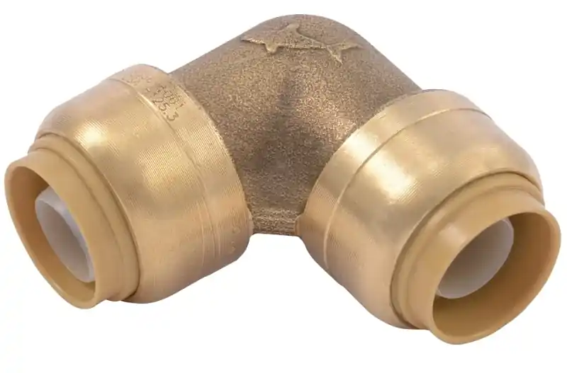 1/2 In. Push X 1/2 In. D Push Brass Elbow U248lfa