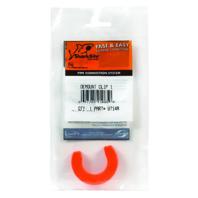 Disconnect Clip For Copper Tubing, 1 In.