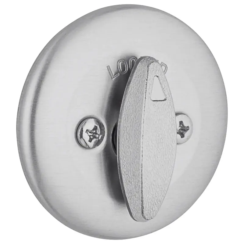 Smartkey Security Satin Chrome Metal Single Cylinder Deadbolt