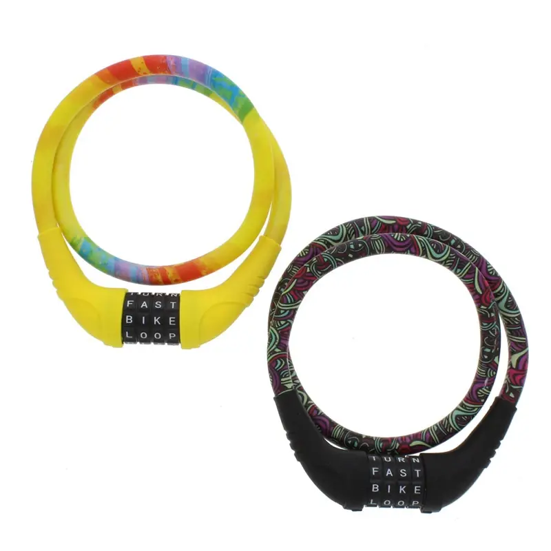 24.5 In. 31 L Metal Combination Dial Cable Lock 1 Pk